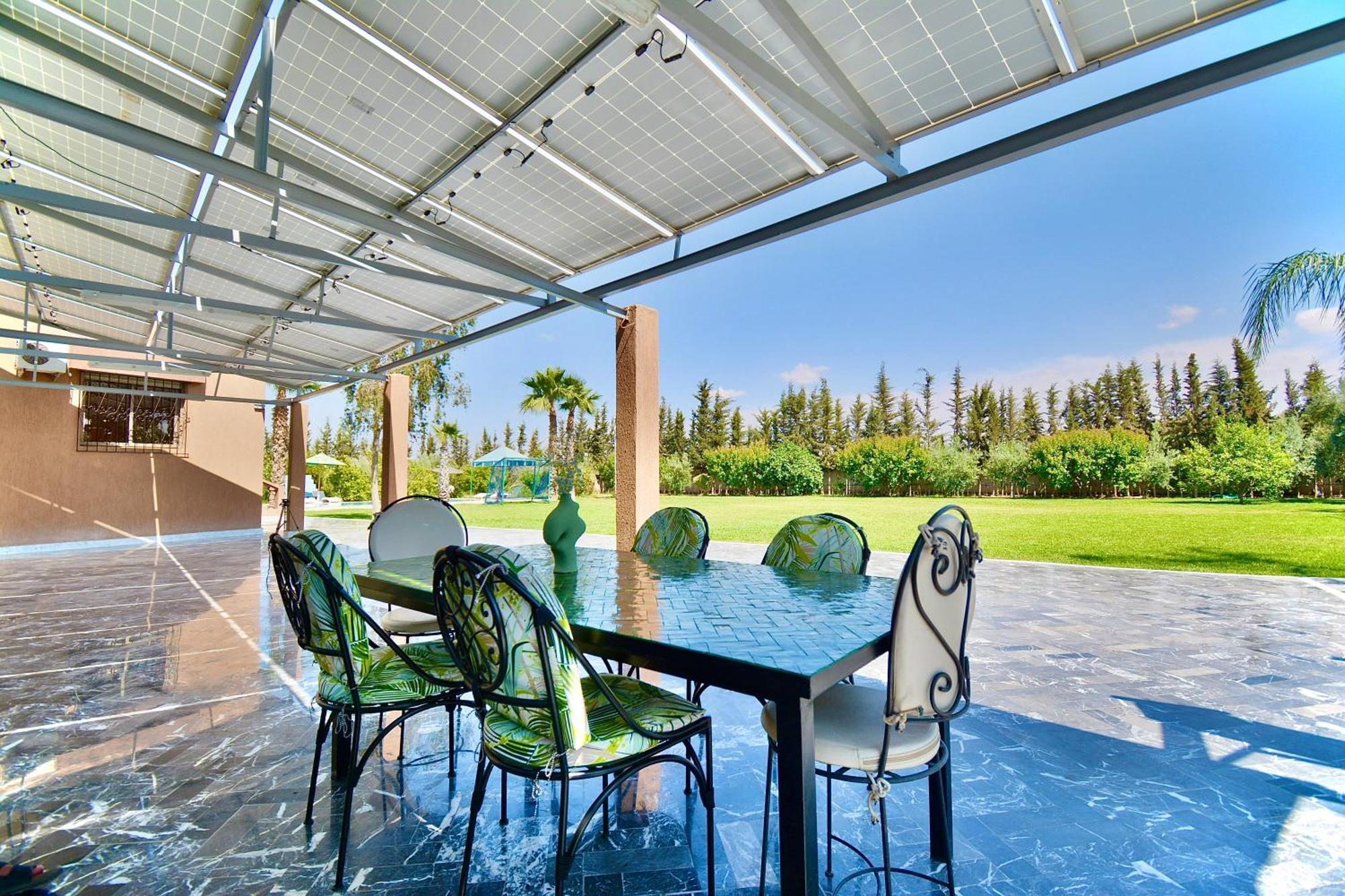 Ferme De Vacances Avec Une Grande Villa A Marrakech Marrakesh Buitenkant foto