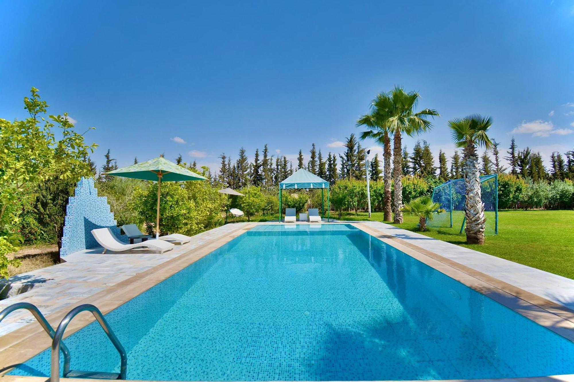 Ferme De Vacances Avec Une Grande Villa A Marrakech Marrakesh Buitenkant foto